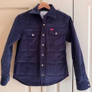 Holubar Montana Padded Shirt Blue Corduroy